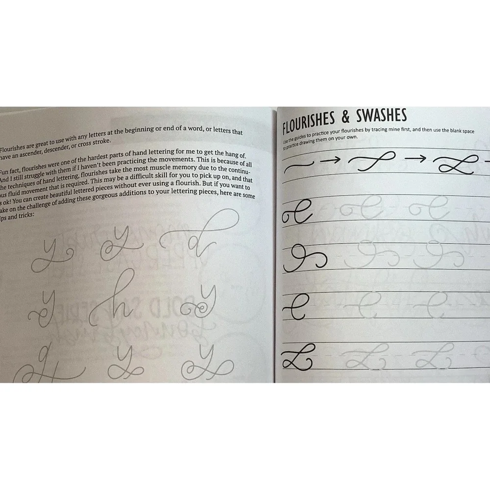 2 NEW Books‎ - Lettering and Modern Calligraphy: A Beginner's Guide Made Easy